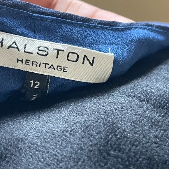 Halston Heritage Sunburst Floral Mini Dress Size 12 100% Silk NWT - Picture 9 of 9